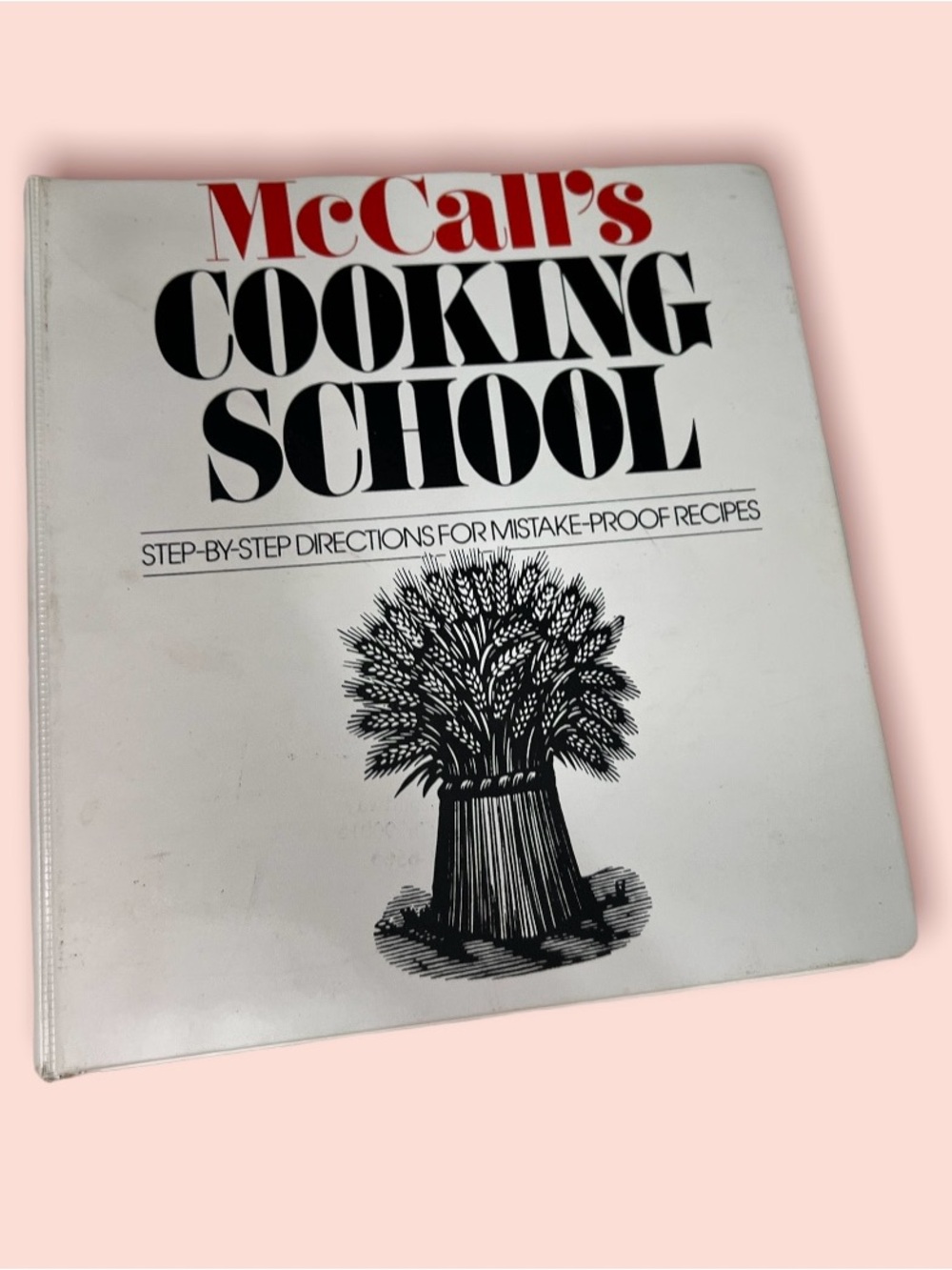 Vintage 80’s McCall's Cooking School Cookbook